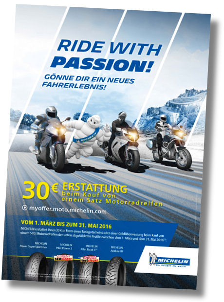 Michelin Mopped Tankgutscheinaktion