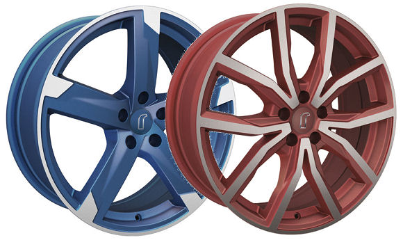 R.O.D. Leichtmetallräder 01ZR und 02ZR in neuen Farben