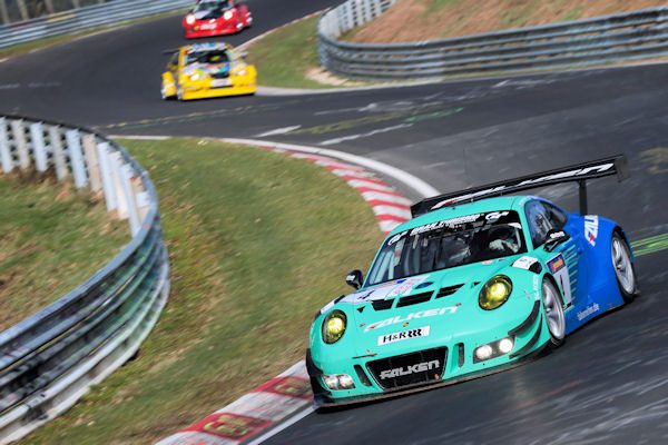 Falken Porsche erstes Rennen tb