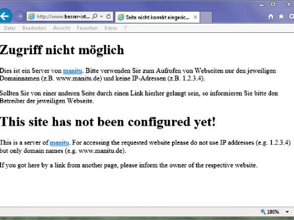 Kampagnenwebsite Besser ist besser