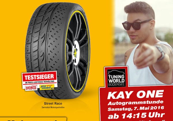 Plakat DIN A0 SYRON mit Kay One TWB 2016 tb
