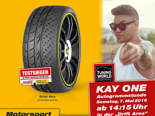 Plakat DIN A0 SYRON mit Kay One TWB 2016 tb