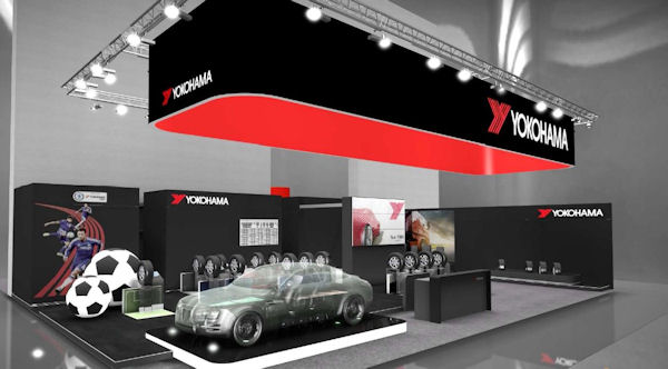 YOKOHAMA booth at Reifenmesse tb