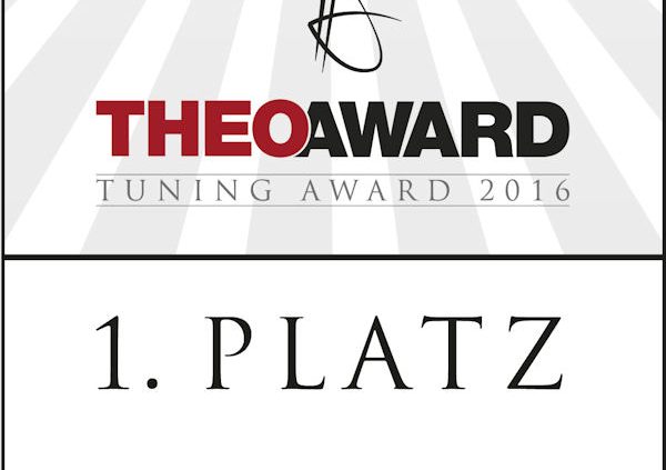 BBS Theo Award 2016 Platz eins Felgen
