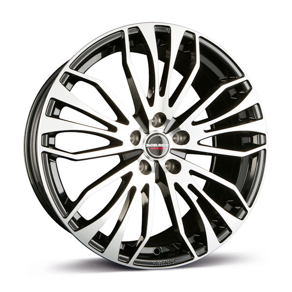 BORBET RB black polished klein 1