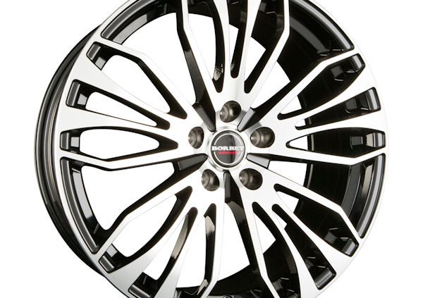 BORBET RB black polished klein