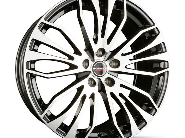 BORBET RB black polished klein