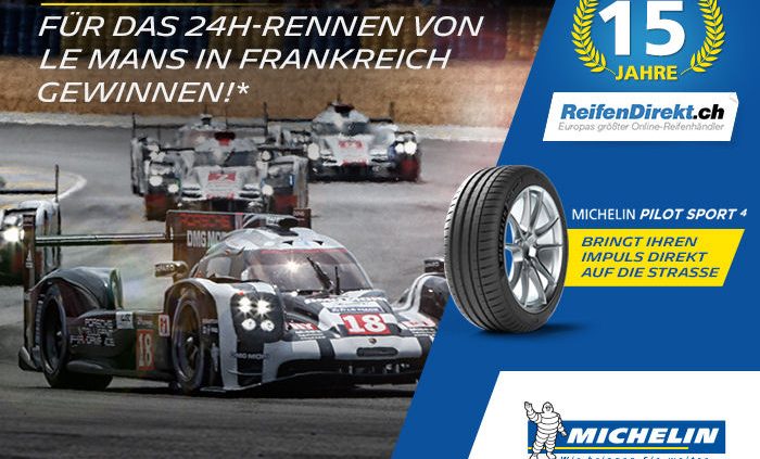 Delticom Reifendirekt Schweiz Gewinnspiel