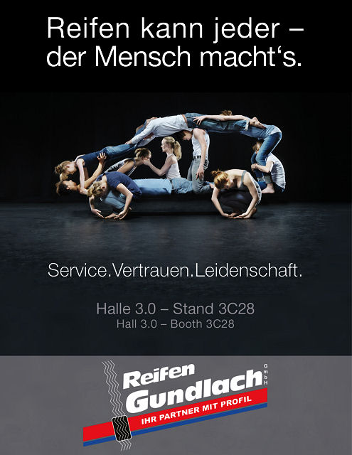 Reifen Gundlach Reifenmesse