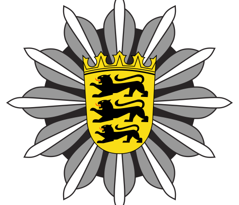 492px Polizeistern Baden Württemberg logo.svg