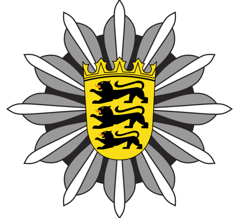 492px Polizeistern Baden Württemberg logo.svg
