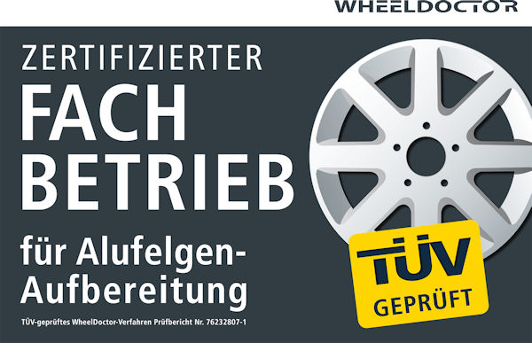 WheelDoctor Fachbetriebsschild klein