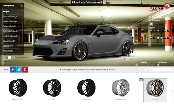 ALCAR Playground DOTZ GT86 D klein
