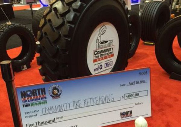 Community Tire Retreading spendet
