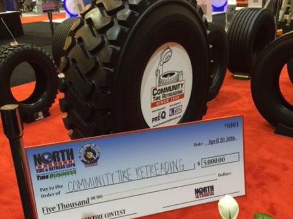 Community Tire Retreading spendet