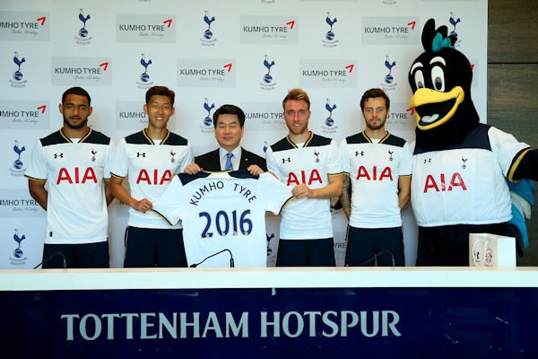 Kumho wird offizieller Reifenpartner von Tottenham Hotspur F.C. tb