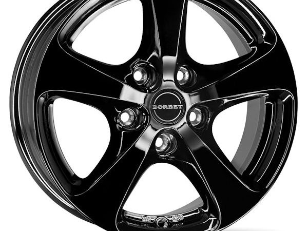 BORBET CC black glossy klein