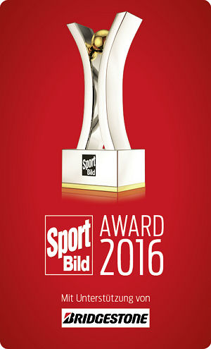 Bridgestone sponsert Sport Bild Award 2016