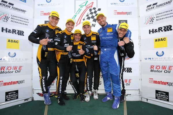 Dunlop VLN6 Podium Walkenhorst Fahrer klein