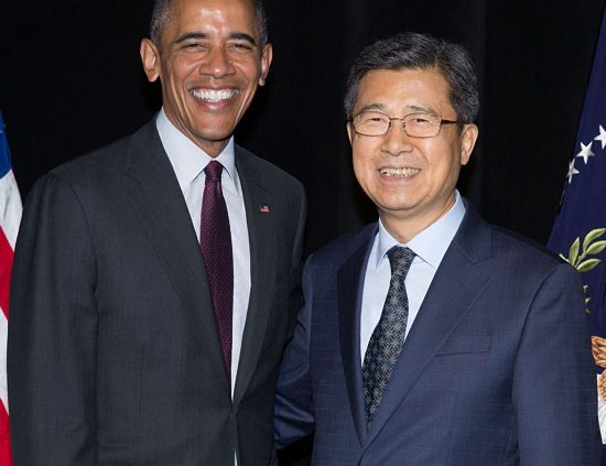 Hankook Barack Obama und Seung Hwa Suh