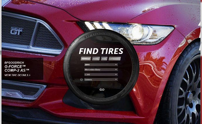 Michelin BFGoodrich Onlinevertrieb in USA