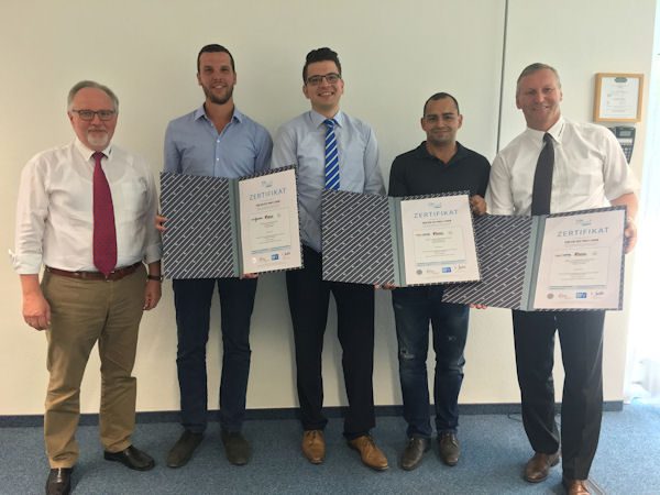TEAM Re Zertifizierung Versand klein