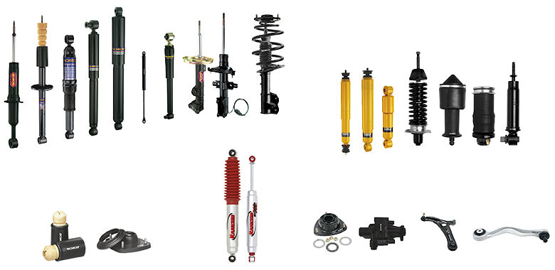 Tenneco Monroe Produktportfolio