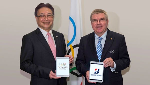 Tsuya und Bach Olympic Channel tb