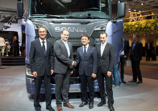 Hankook Erstausrüster Scania klein