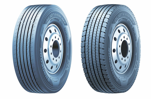 Hankook Tire OE on Scania Trucks Hankook e cube MAX AL10 DL10 tb
