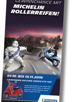 Michelin Rollerreifengewinnspiel
