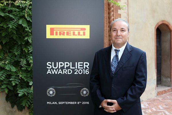 Pirelli Supplier Awards Pierluigi de Cancellis tb
