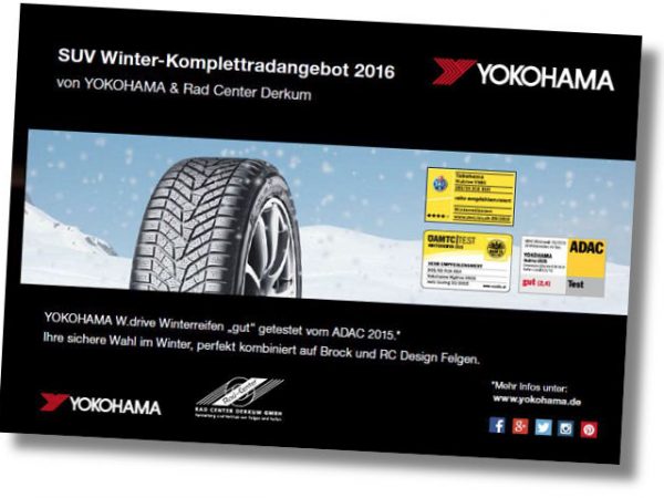 Yokohama SUV Komplettradaktion