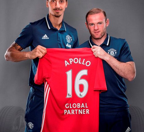 Zlatan Ibrahimovic and Wayne Rooney Apollo Tyres is now the Global Tyre Partner for Manchester United tb