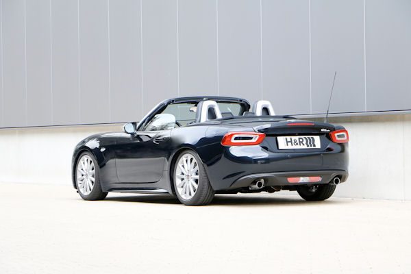 Fiat 124 Spider Coilover back open tb