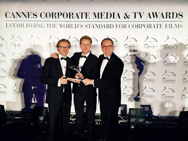 From left to right Rogier Gerritsen Jorrit Gerritsen Sounds Like Film Ton Coppus Apollo Vredestein tb