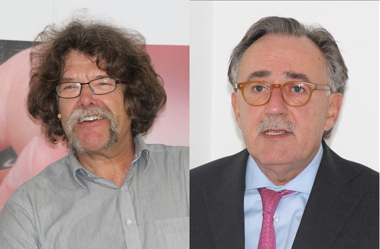 Immler Michael links und Hülzer Peter
