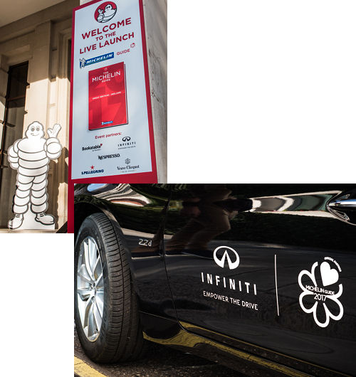 Infinity Partner bei Michelin Guide UK Irland