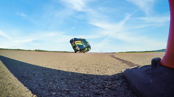 Nokian Schnellster Wagen auf zwei Rädern klein
