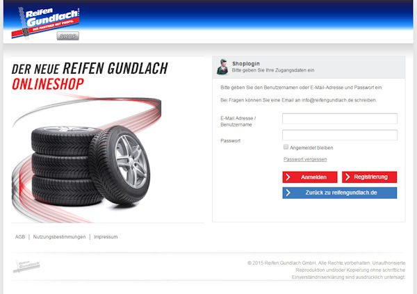 Reifen Gundlach Onlineshop tb