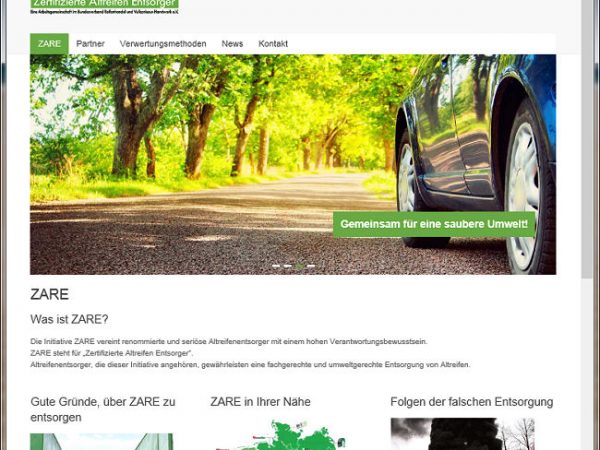 ZARE Website