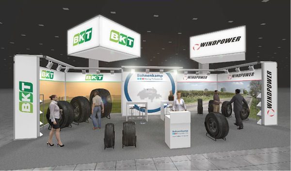 Agrama Messestand Bohnenkamp klein