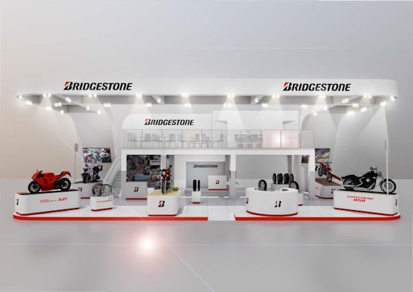 Bridgestone Eicma Stand klein
