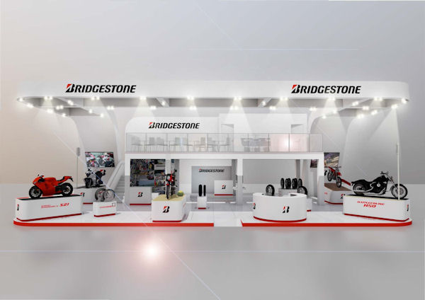 Bridgestone Eicma Stand klein