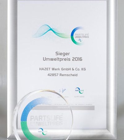 Hazet Partslife Umweltpreis 2016