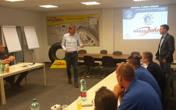 Magna Tyres OTR Schulung bei Reifen John