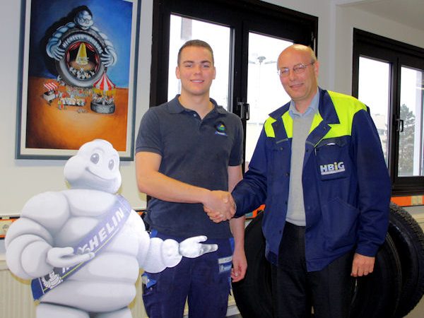 Michelin Landesbester Industriemechaniker Werkleiter tb
