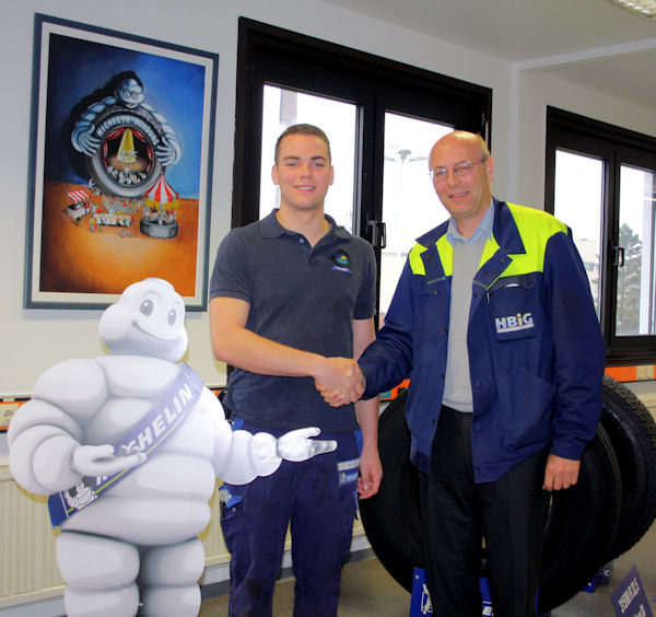 Michelin Landesbester Industriemechaniker Werkleiter tb