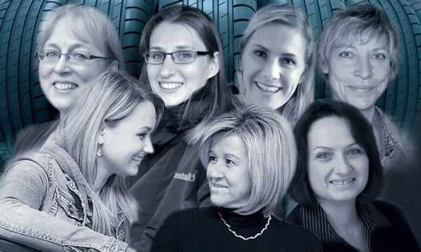 Titelfoto Frauen in der Reifenbranche