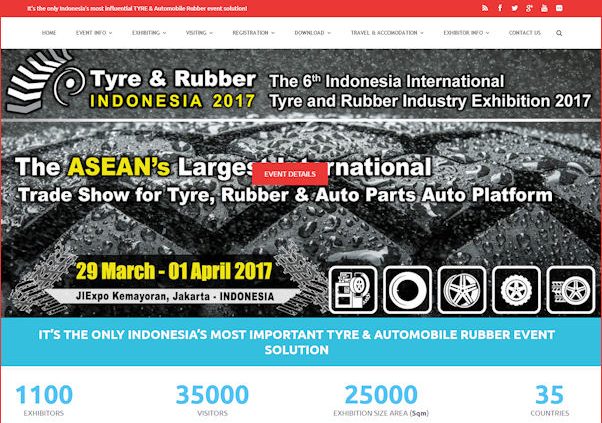 Tyre and Rubber Indonesia Messe tb